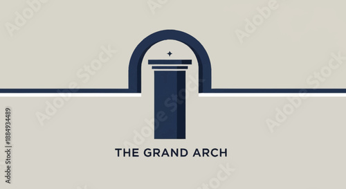 Simple minimalist logo design for architectural firm or travel company.