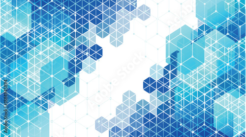 青　テクノロジー　デジタル　抽象的　背景	