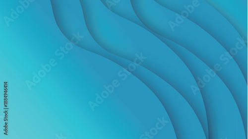 青　波　和紙　模様　背景	