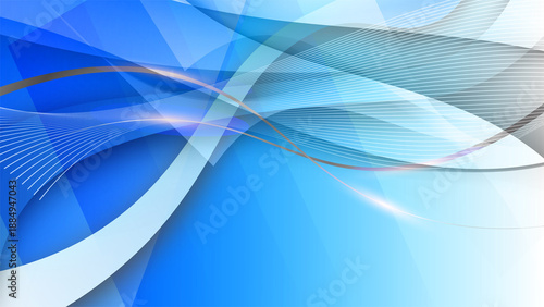 青　波　和紙　模様　背景	