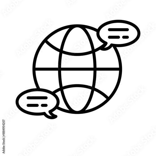global communication icon