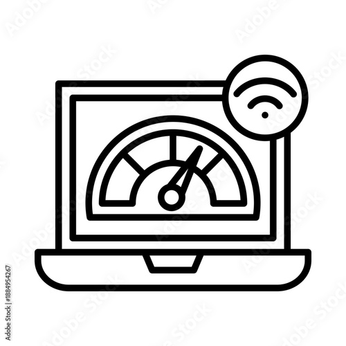 Internet speed icon