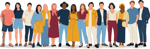 Diverse Collection of Professional Cartoon Characters and Construction Workers in Various Occupations and Uniforms Isolated on White Background for Career Education