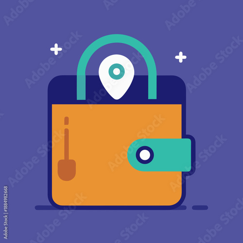 lock icon vector illustration