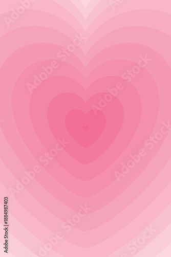 pink layered love valentine background