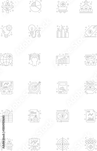 set of icons for web design