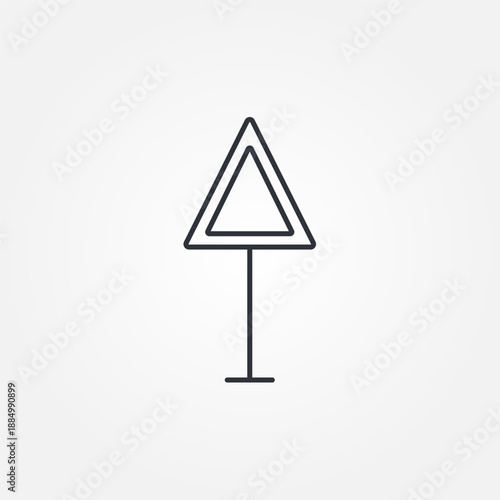 Traffic signs. International road signs isolated on a white background. Priority, warning, prohibition, mandatory, informational, service, and additional signs. Vector illustration. Main signs.