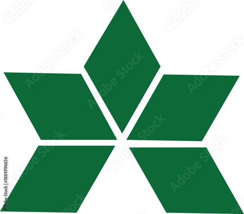 Would you like me to generate a similar descriptive string for a different color palette or geometric theme?