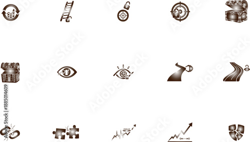 Cloud computing technology server data storage vector illustration flat design