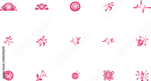 Woman overcoming challenge goal achievement success vector illustration flat design