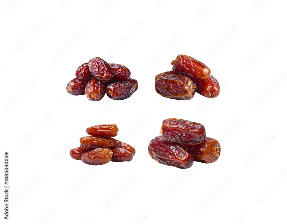 Fototapeta premium Ramadan on a white background