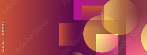 Rich autumn toned background with intersecting geometric forms and subtle lighting