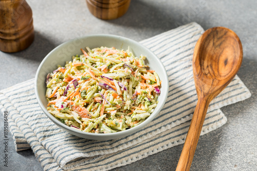 Photos Healthy Cream Homemade Coleslaw with Mayo