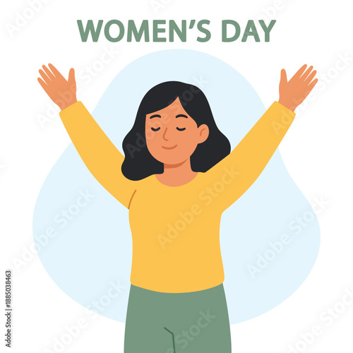 World Women’s Day Women Empowerment and Equality Illustration