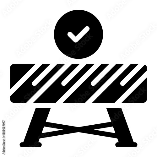 barrier glyph icon