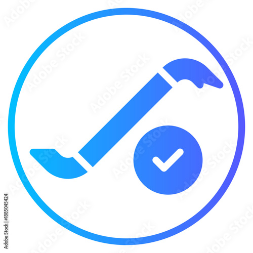crowbar gradient icon