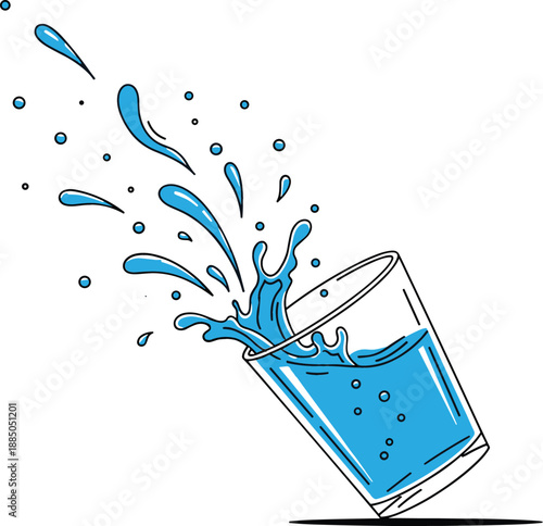 Real estate agent in a suit presenting a house model to a young couple for property buying and mortgage concepts flat vector illustration