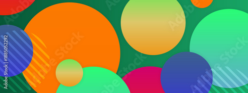 Two symmetrical iridescent spheres on a warm orange and pink gradient background