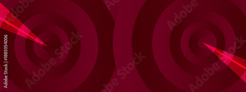 Refreshing green and yellow gradient featuring a central circular ripple effect with broad light beams on both sides