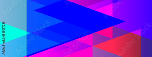 Sleek geometric background with dark blue and purple overlapping polygons for a modern professional look