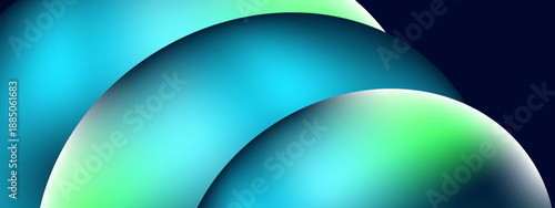 Abstract teal green gradient curves for backgrounds, web designs, branding, and digital art projects needing minimalist modern aesthetics.