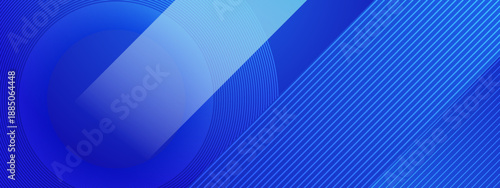 Abstract blue background with geometric shapes and diagonal lines suitable for graphic design projects, presentations, web design, and modern art concepts.