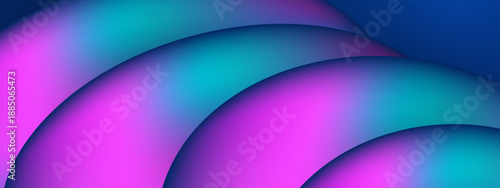 Curving shapes in gradient colors of pink, blue, and purple. Use for backgrounds, designs, or artistic projects needing a colorful touch.