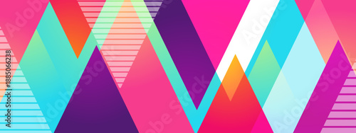 Abstract geometric pattern with many overlapping triangles. Suitable for modern design projects needing a dynamic and stylish background element.