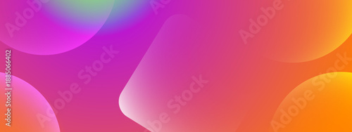 Dreamy pink and orange background with blurry soft edged forms