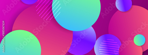 Minimalist blue and green abstract background with floating orbs and subtle flowing lines