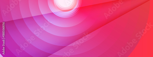 Dynamic abstract background with deep blue and purple fluid waves and translucent floating circles