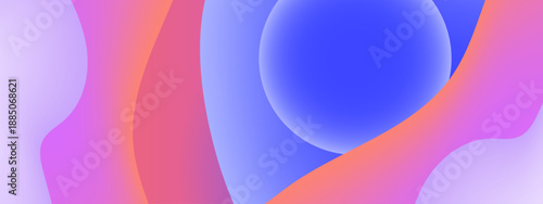 Bright vertical light bands with a central yellow glow and blue accents for a fresh energetic look