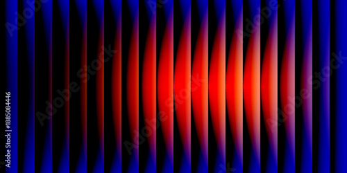 Abstract vertical striped gradient, neon background