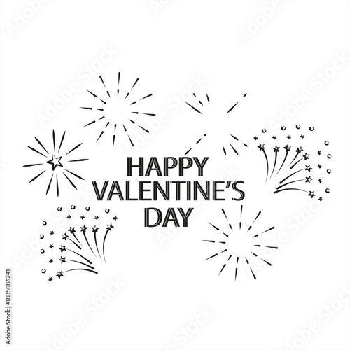 Happy Valentine's Day banner icons, with various styles of Valentine's Day templates or backgrounds, vector illustrations.

