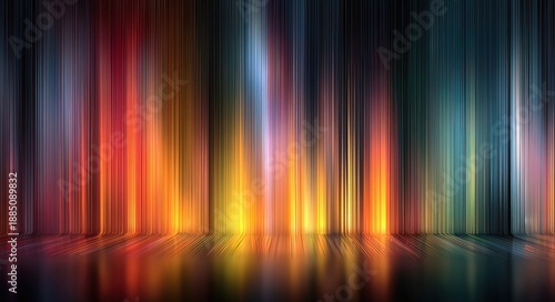 glass texture background, vertical ribbed gradient, soft blurred center. Modern abstract. High quality