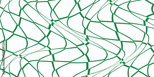 simple green outline polygon wave pattern for banner poster background.