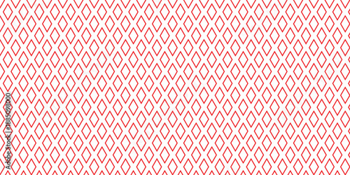 simple red outline rhombus pattern for banner poster background.
