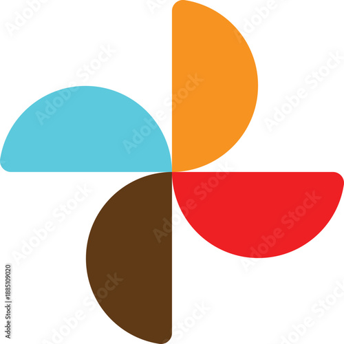 Vector file format indicator for digital graphic design and scalable artwork