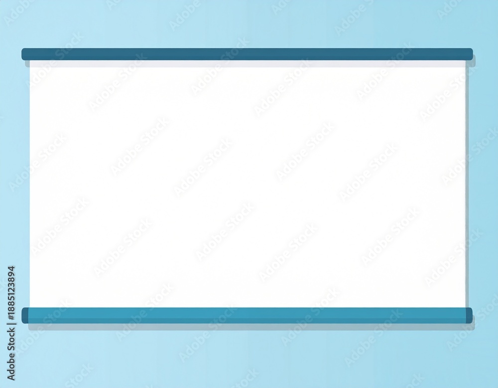 Obraz premium Header Band Clean Presentation Background