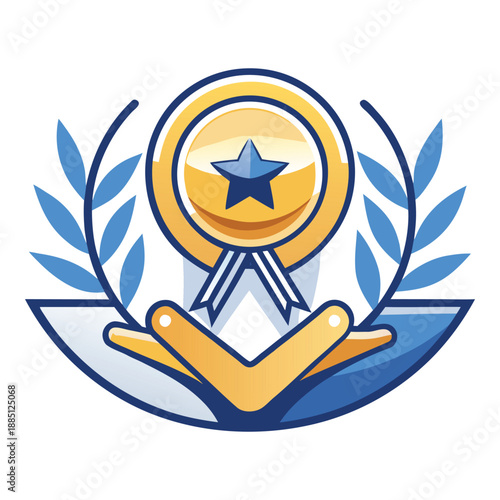 Employee Appreciation Award Vector Icon