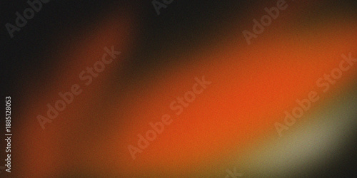 Textured abstract background featuring vibrant orange gradients and subtle dark noise patterns
