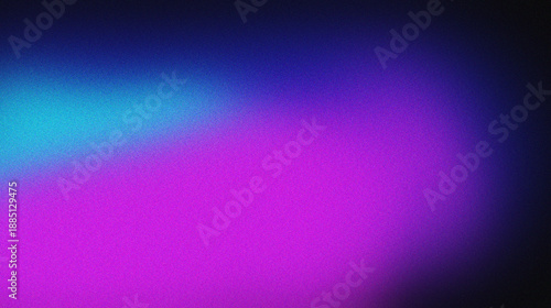 Vibrant magenta and cyan gradient background with subtle digital noise texture effect
