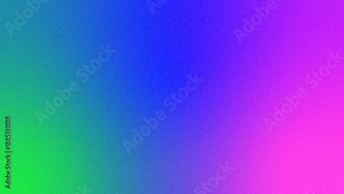 Vibrant color gradient with green blue purple and pink hues featuring a subtle grainy texture
