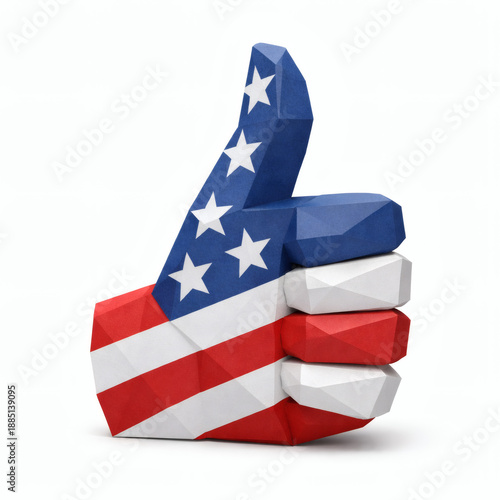 American thumb up: An artis...