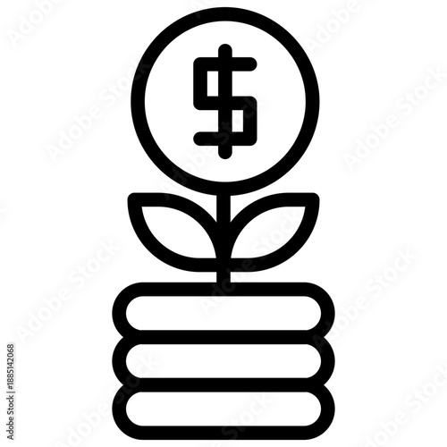 Seed funding Icon