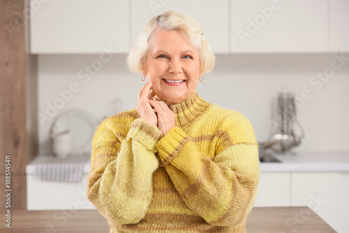 Portrait of happy elderly w...
