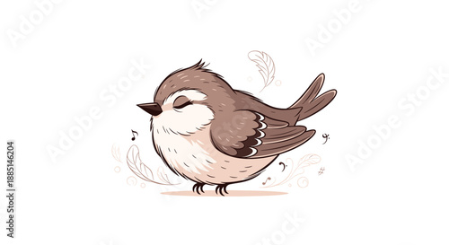 Man struggles to control water flow from massive blue faucet next to recycling symbol representing water conservation and sustainability.