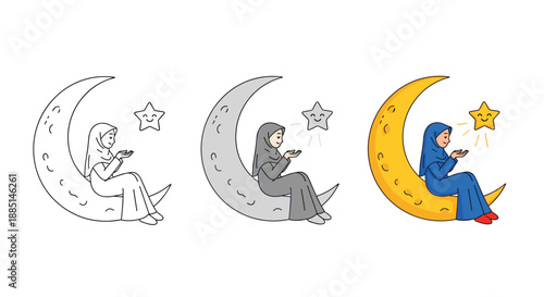 Business professional man and woman use megaphones to shout at each other representing workplace conflict and communication breakdown.