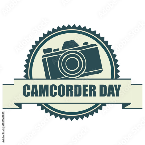 Camcorder Day sticker