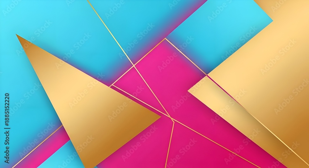 Fototapeta premium abstract colorful background with triangles